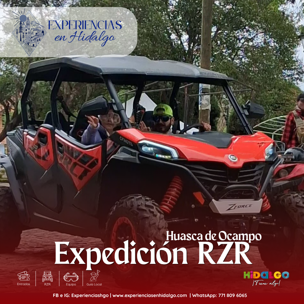 Expedición en RZR / Huasca de Ocampo